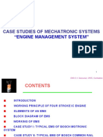 "Engine Management System": Case Studies of Mechatronic Systems