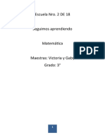 Cuadernillo de Matematica Tercero