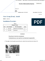 Gear Group (Front) - Install: Disassembly and Assembly