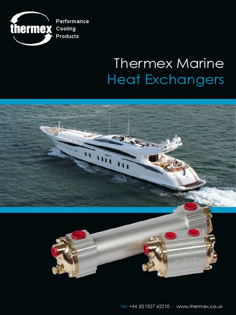 Thermex Marine Oil Coolers PDF Heat Exchanger Pipe (Fluid Conveyance)