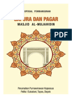 Proposal Pemasangan Lampu Gapura Masjid Al Mujahidin