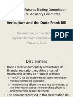 Commodity Futures Trading Commission Agricultural Advisory Committee