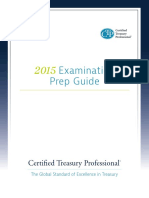 Examination Prep Guide: Certified Treasury Professional