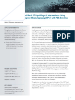 Compositional Analysis of Merck E7 Liquid Crystal Intermediates Using Ultraperformance Convergence Chromatography (Upc) With Pda Detection