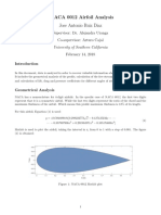 NACA 0012 Airfoil Analysis PDF