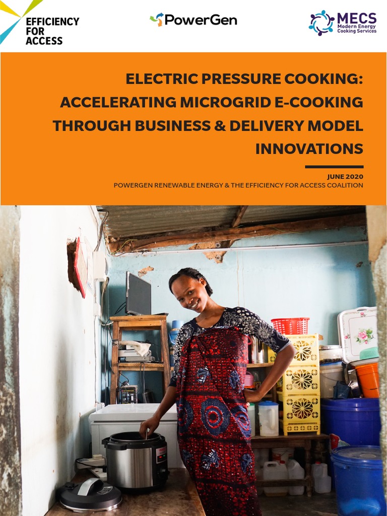 CLASP Accelerating Microgrid E Cooking Through Business and Delivery ...