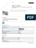 Relevador Miniatura Phoenix Contact 2961105 PDF