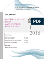 Diseño y análisis de un amplificador operacional