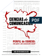 perfil de egreso del comunicador