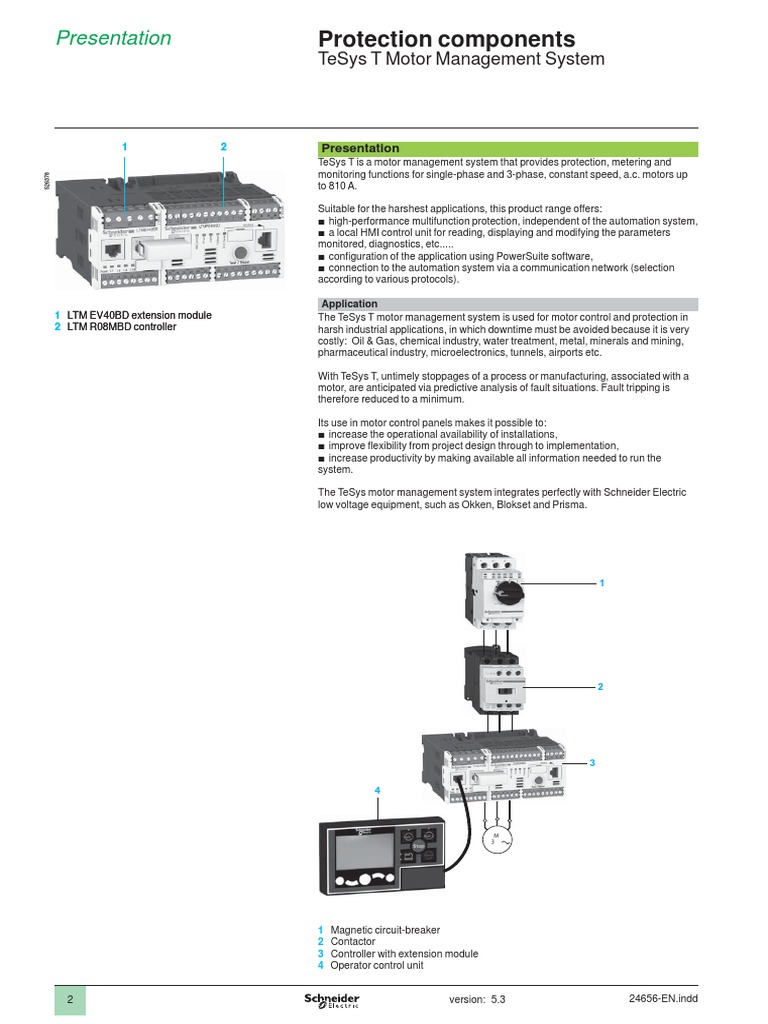 An In-Depth Look at the TeSys T Motor Management System for Protecting ...