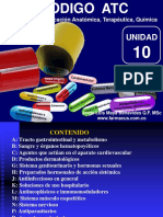 ATC Sistema Clasificación Terapéutica