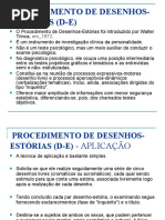 Procedimento desenho estorias