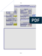 Calculation of PWF by Cullender and Smith Method