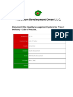 CP-190 - Quality Management System For Project Delivery