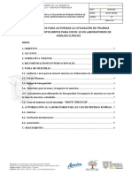 Lineamientos para Autorizar La Utilización de Pruebas Rápidas de Anticuerpos para Covid-19 en Laboratorios de Análisis Clínicos PDF