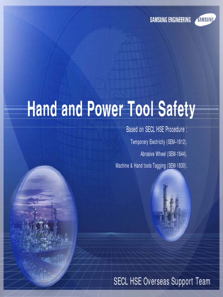 T 1850 F Hand and Power Tool Safety PDF Drill Equipment
