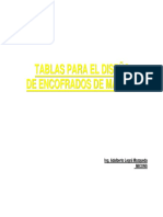 1- Tablas para el Diseño de Encofrados de Madera - Ing Adalberto.pdf