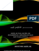 Materi Akhlak