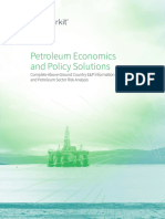 Petroleum Economics and Policy Solutions