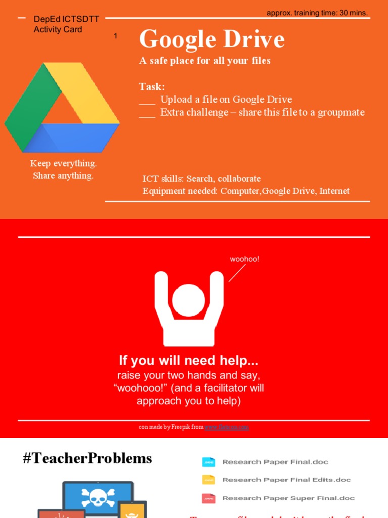 Activity Card-Google Drive PDF | PDF | Information Technology ...