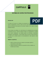 CAPÍTULO VII - Contabilidad Administrativa