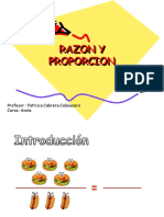 Razon y Proporcion