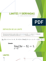 LÍMITES Y DERIVADAS