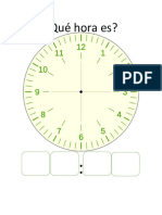 Reloj para Escribir y Borrar