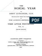 Fourth Sunday After Pentecost - 1 Introduction - The Liturgical Year (Gueranger P 1909)