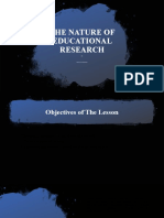Lec 01 Nature of Educational Research