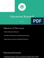 Lec 03 Definitions of Educational Research