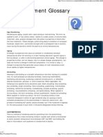 Heat Treatment Glossary