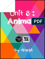 Unit 8 Animal Flashcards PDF