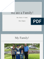 My Family PPT Kilgore MC Lesson