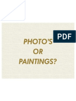 Photos or paintings