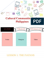 Cultural Communities in The Philippines