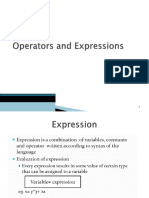 Operator Expressions