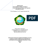 Makalah (Pengawasan Manajemen Kantor Dan Laporan Managerial Kantor