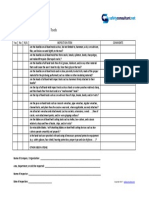Safety Inspection Checklist Hand Tools PDF