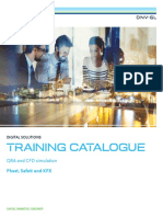 Training Catalogue: QRA and CFD Simulation Phast, Safeti and KFX