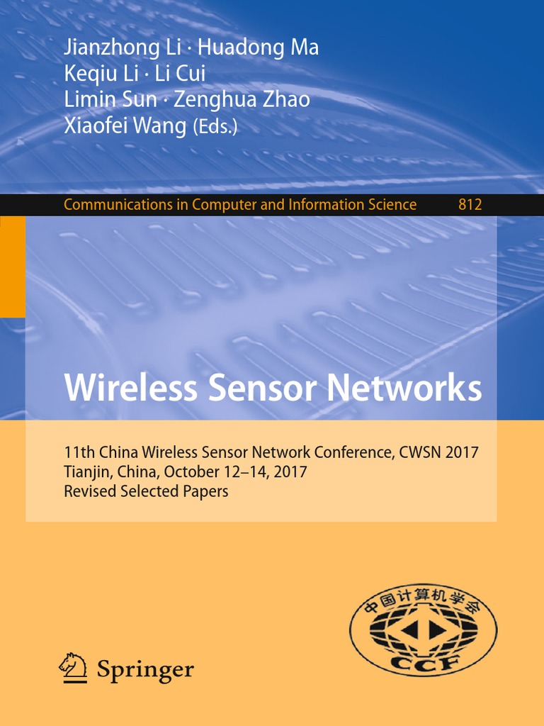 Wireless Sensor Networks PDF Wireless Sensor Network Computer Network