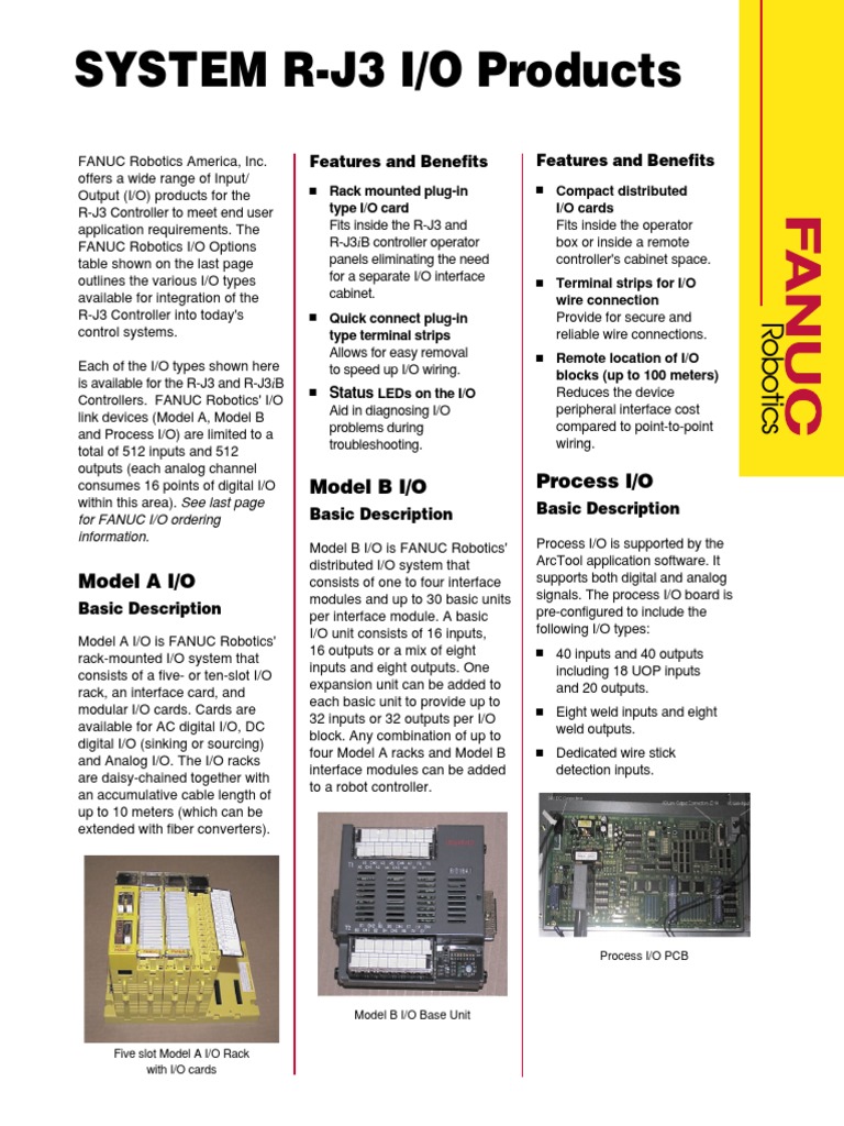 Fanuc Io Products Pdf Programmable Logic Controller Input Output