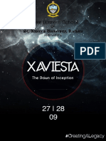 Xaviesta '19 Events Brochure