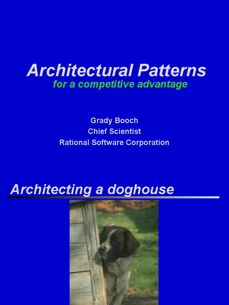 Architectural - Patterns I Modern Architecture | Download Free PDF ...