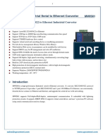 MWIS01 Industrial Serial To Ethernet Converter: Features 1-Port RS-232/485/422