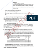 Cash Flow Statement Notes