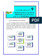 LP 9 SPM III - Mijloacele Tacticii Individuale in Faza A IV-a A Apararii PDF