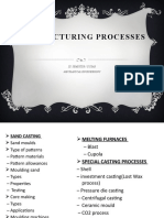 Manufacturing Processes: Iii Semester / Ii Year