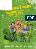 Prázdninový Denník Prečítané Leto 2020