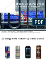 Energy Drinks Clicker Case Study